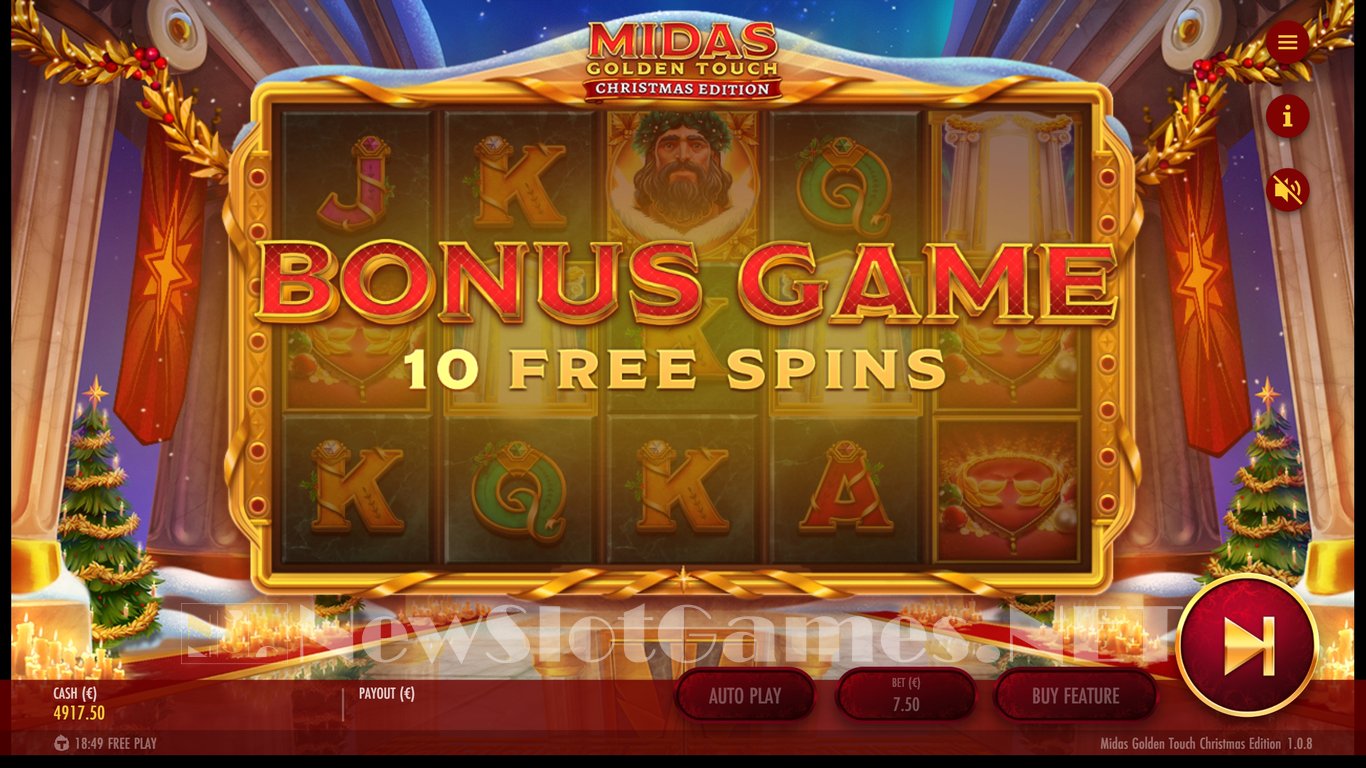 Midas Golden Touch Christmas Edition Slot Slot Image in Demo - pic. 5
