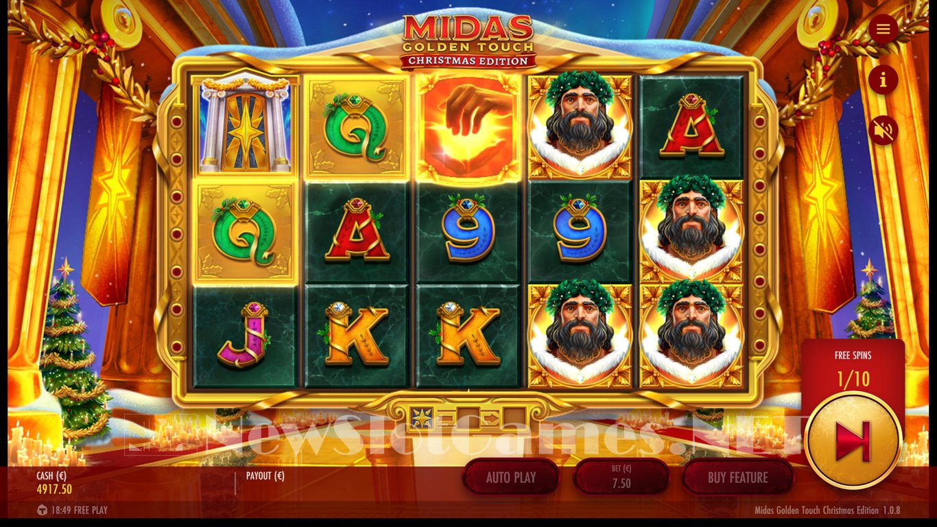 Midas Golden Touch Christmas Edition Slot Slot Image in Demo - pic. 6