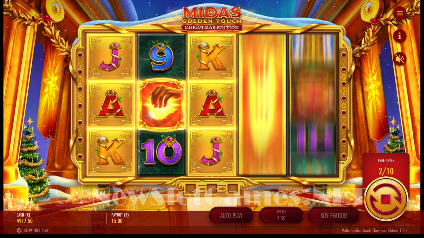 Midas Golden Touch Christmas Edition Slot Slot Image in Demo - pic. 7