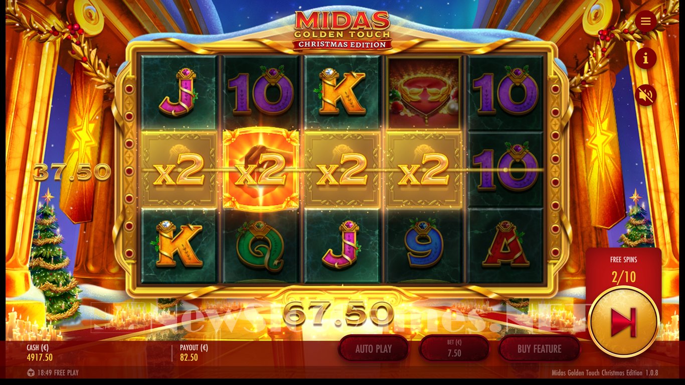 Midas Golden Touch Christmas Edition Slot Slot Image in Demo - pic. 8