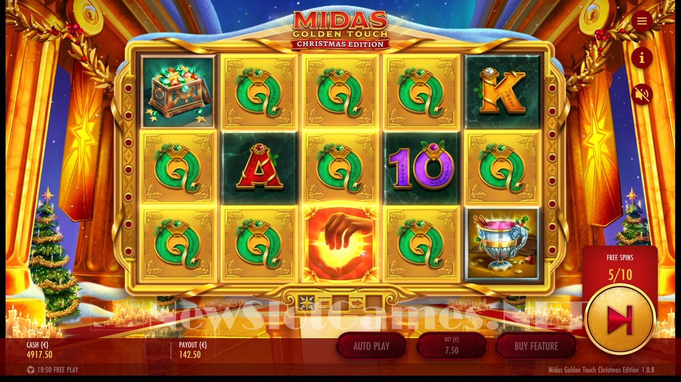 Midas Golden Touch Christmas Edition Slot Slot Image in Demo - pic. 9