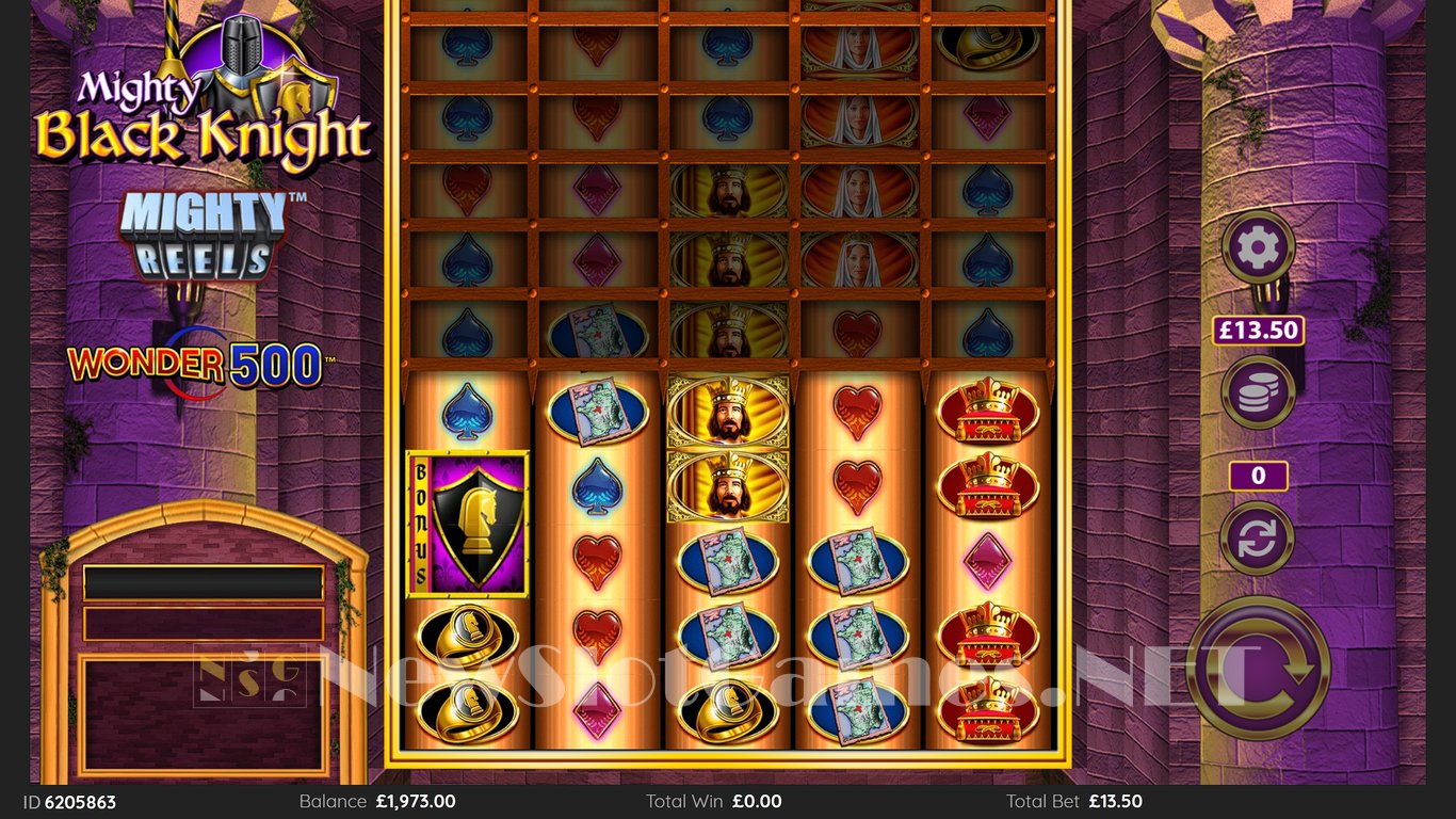 Mighty Black Knight Wonder 500 Slot Slot Image in Demo - pic. 2
