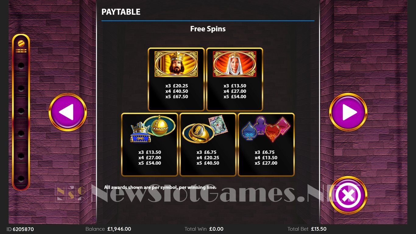 Mighty Black Knight Wonder 500 Slot Slot Image in Demo - pic. 8