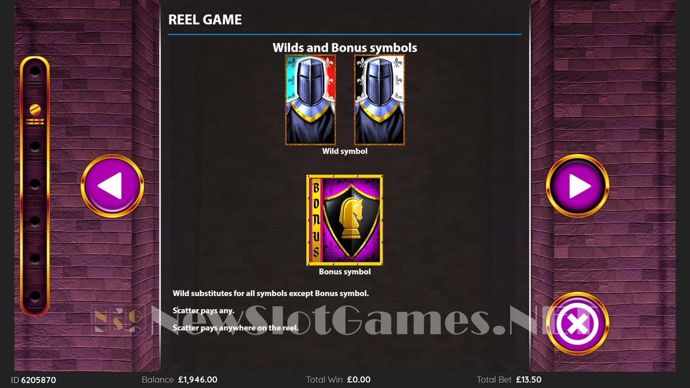 Mighty Black Knight Wonder 500 Slot Slot Image in Demo - pic. 9