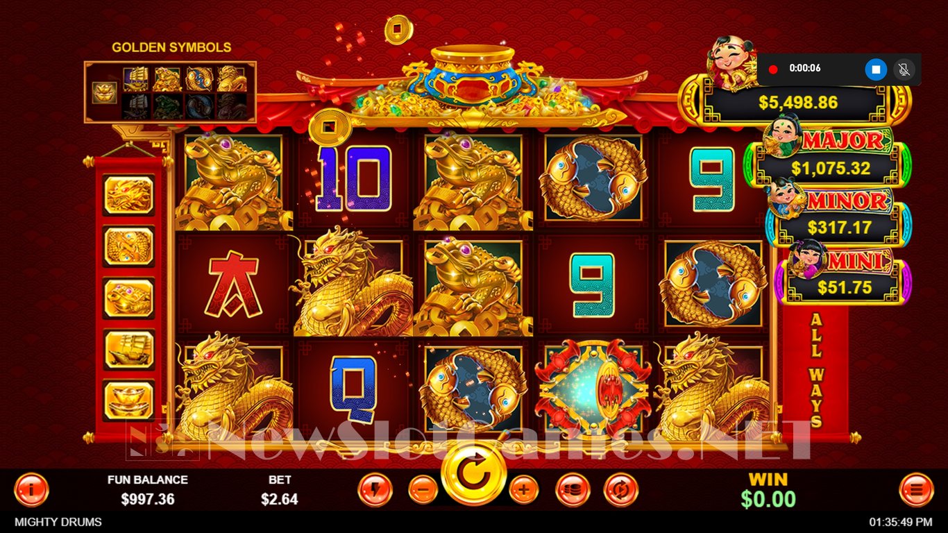 Mighty Drums Slot Slot Image in Demo - pic. 2