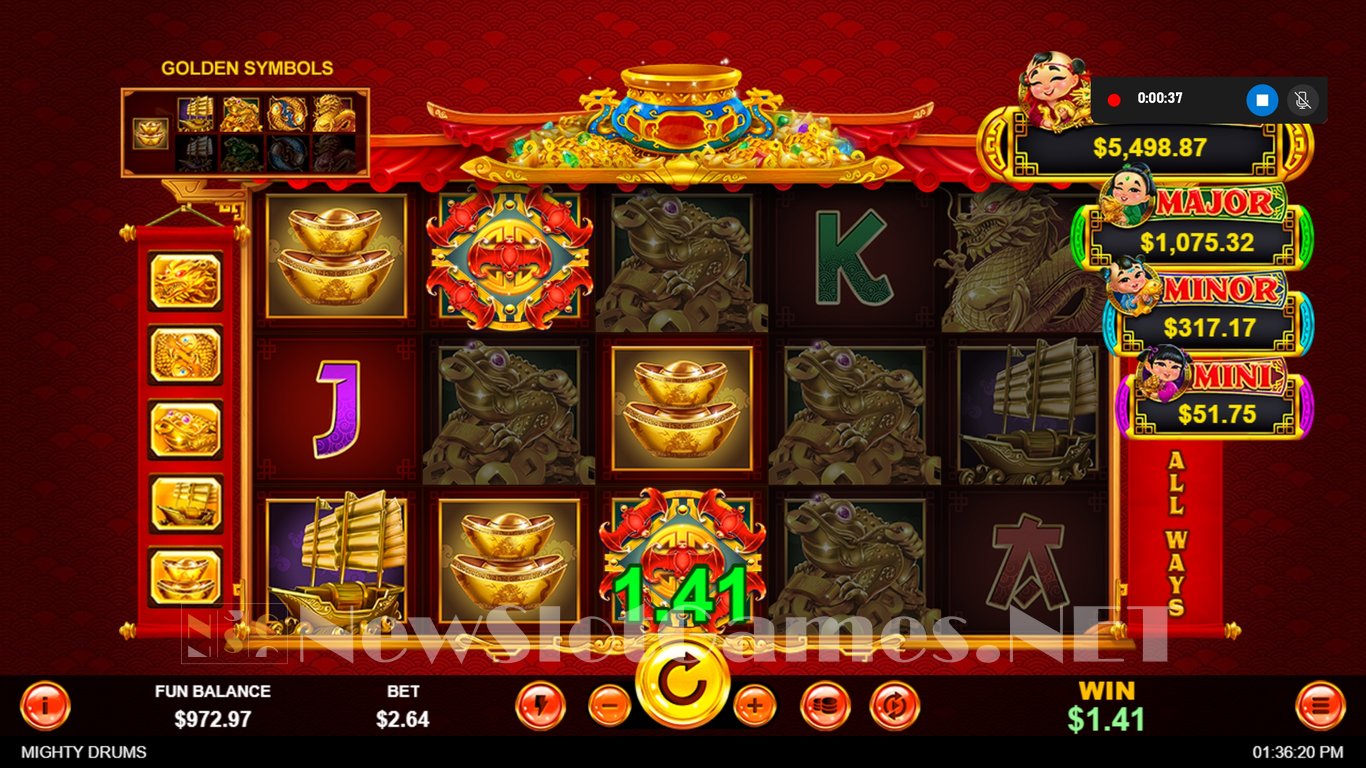 Mighty Drums Slot Slot Image in Demo - pic. 6