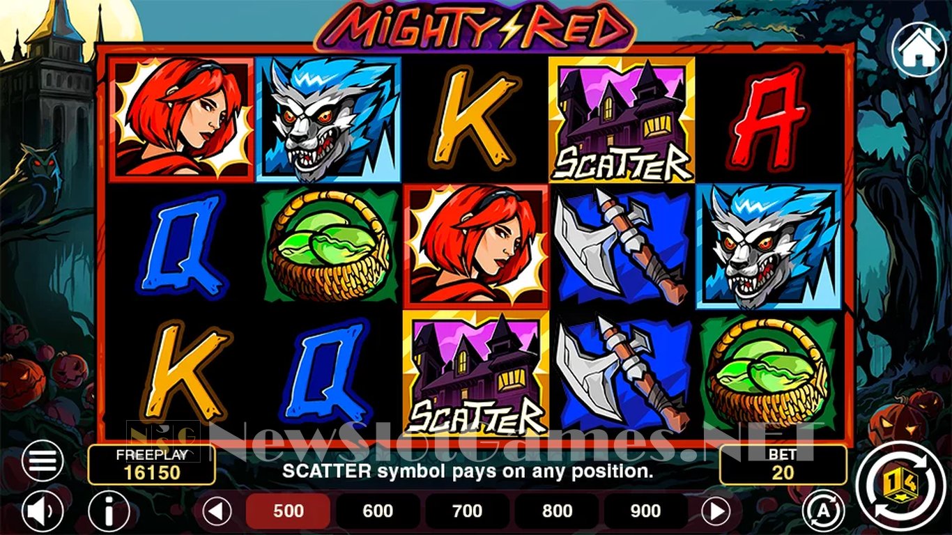 Mighty Red Slot Demo Image