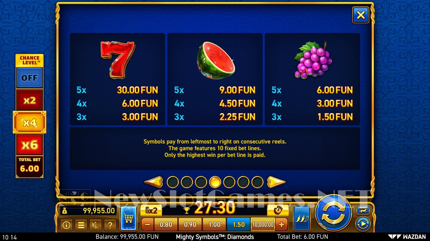 Mighty Symbols™ Diamonds Slot Slot Image in Demo - pic. 12
