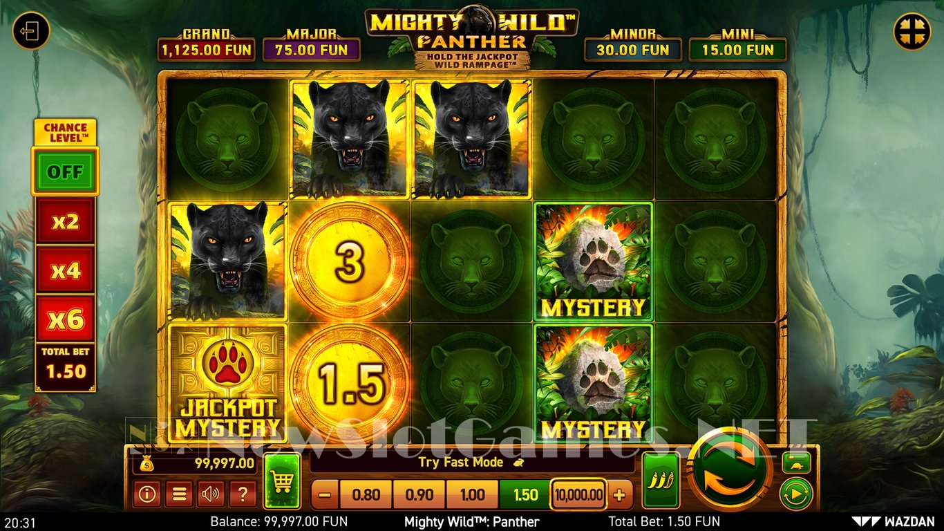 Mighty Wild™: Panther Slot Slot Image in Demo - pic. 3