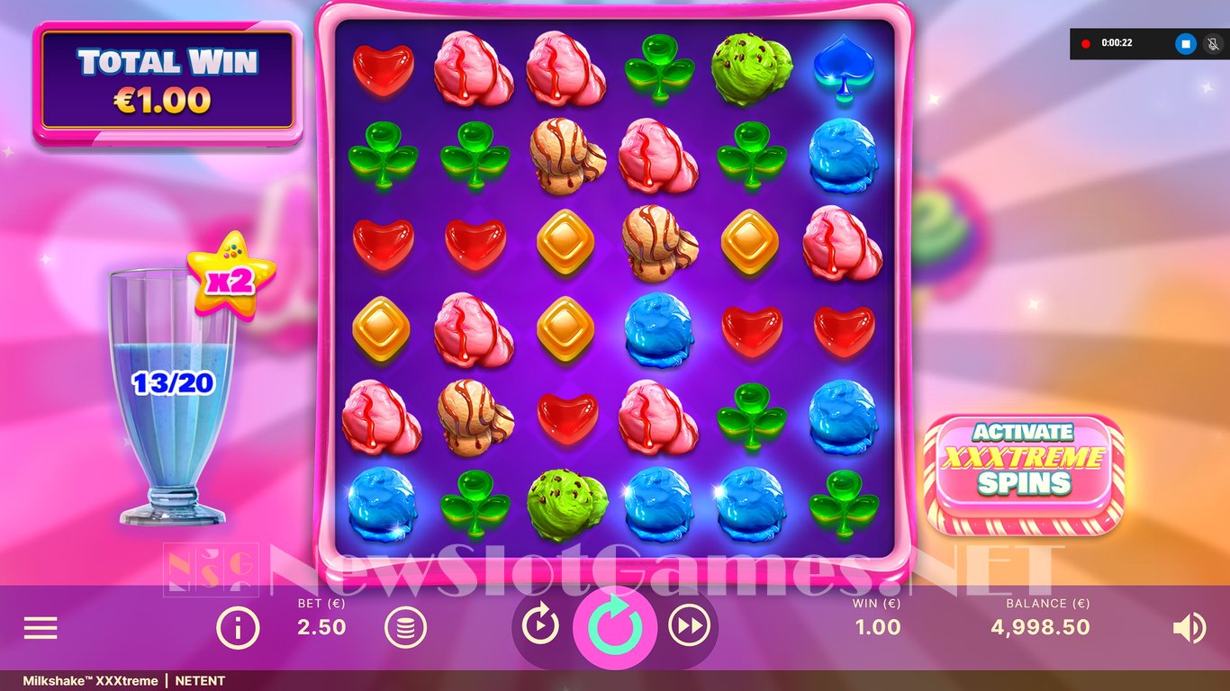 Milkshake XXXtreme Slot Slot Image in Demo - pic. 3