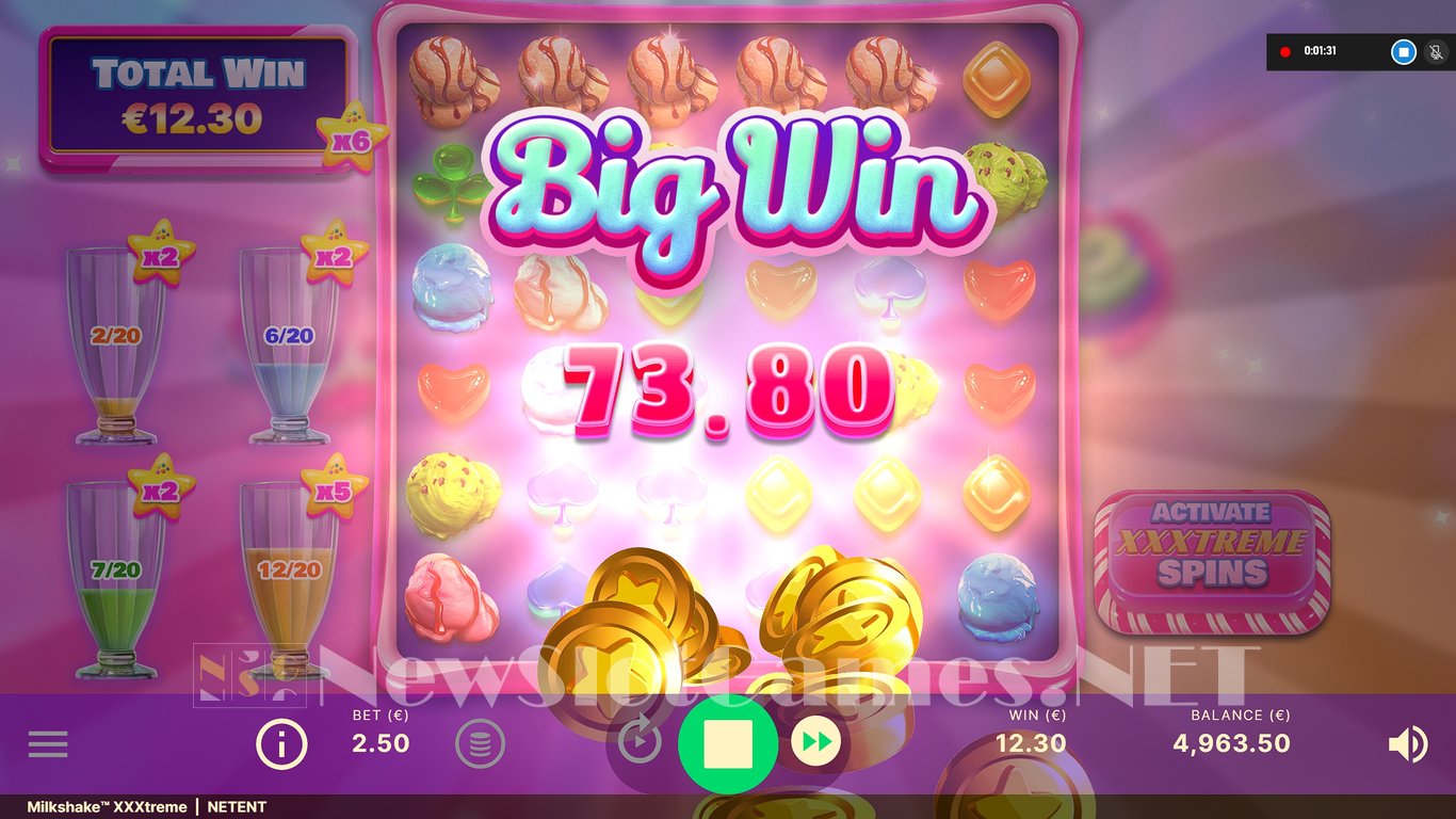 Milkshake XXXtreme Slot Slot Image in Demo - pic. 9