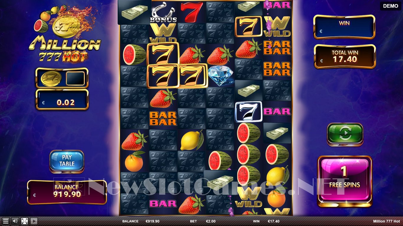 Million 777 Hot Slot Slot Image in Demo - pic. 10