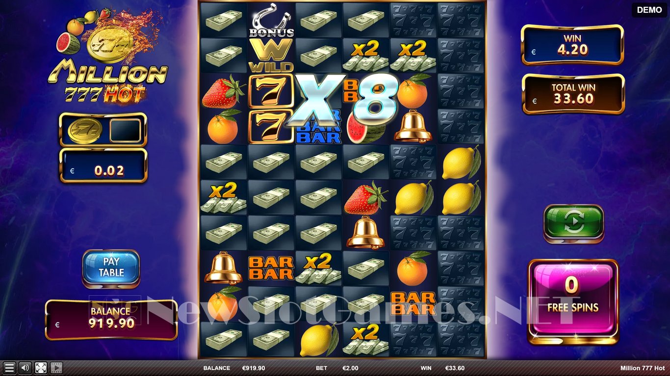 Million 777 Hot Slot Slot Image in Demo - pic. 11