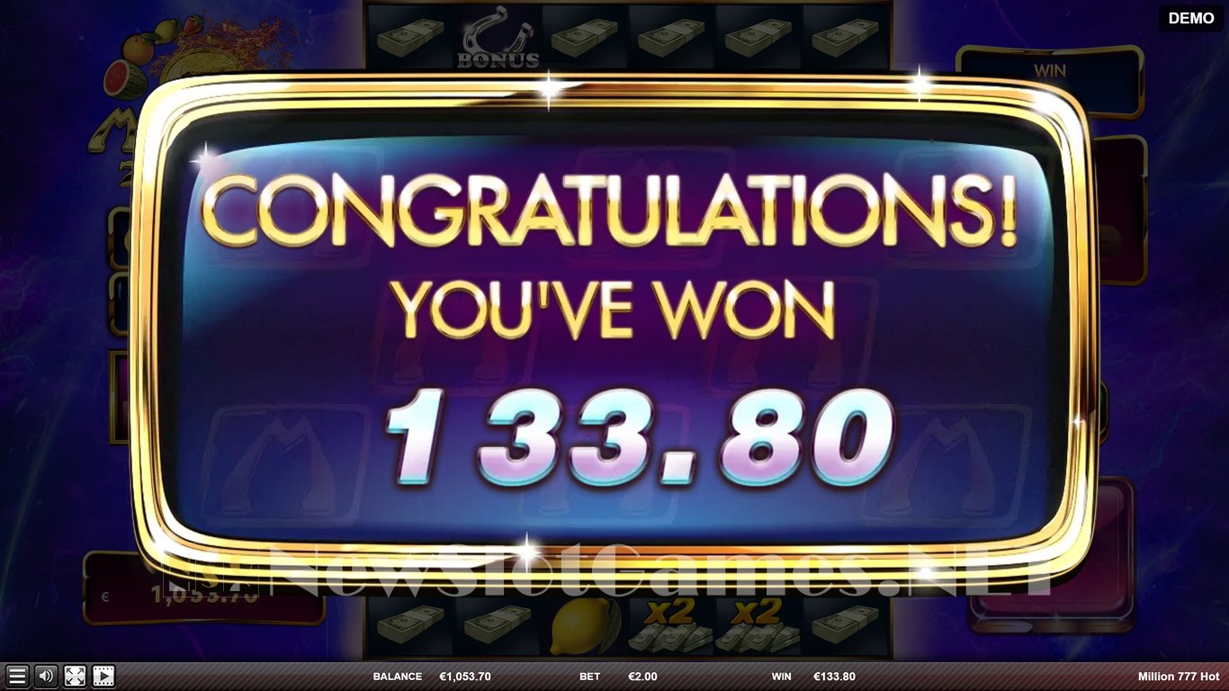 Million 777 Hot Slot Slot Image in Demo - pic. 13