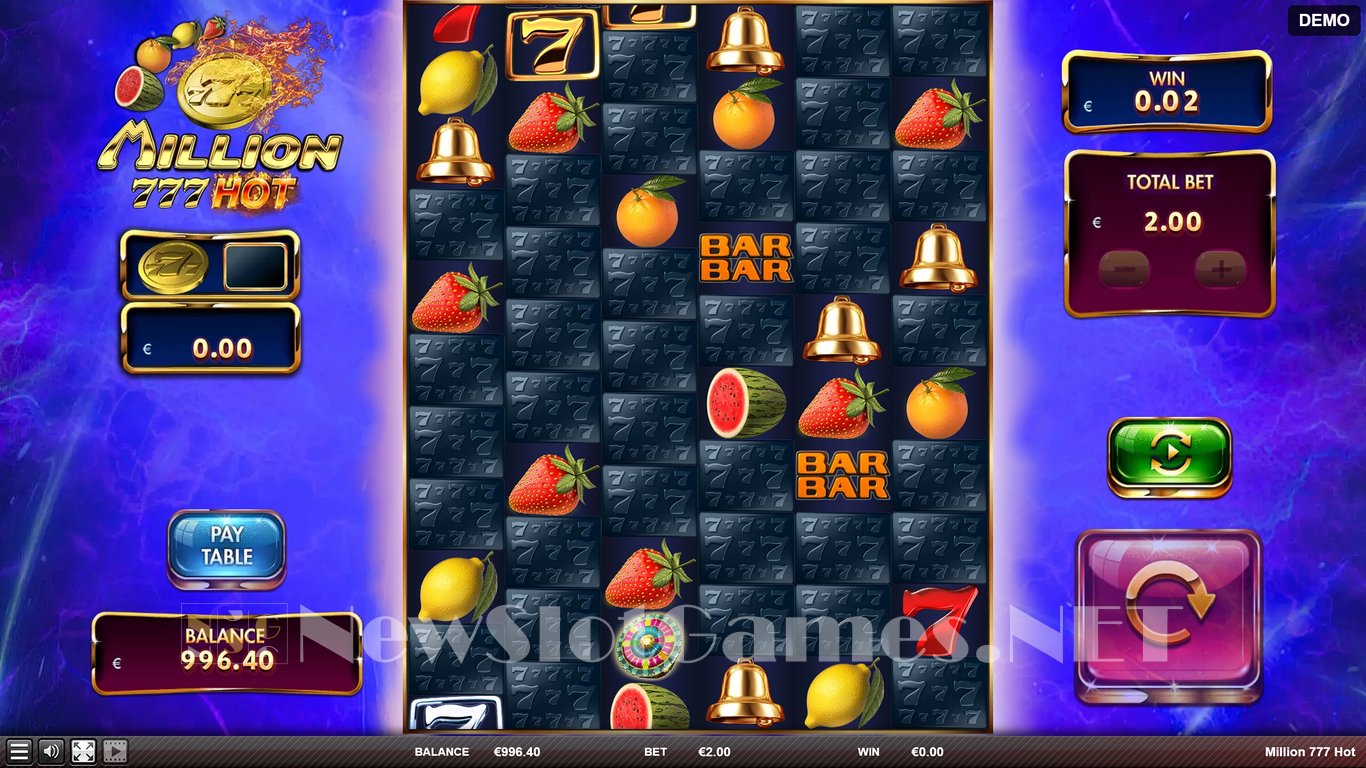 Million 777 Hot Slot Slot Image in Demo - pic. 2