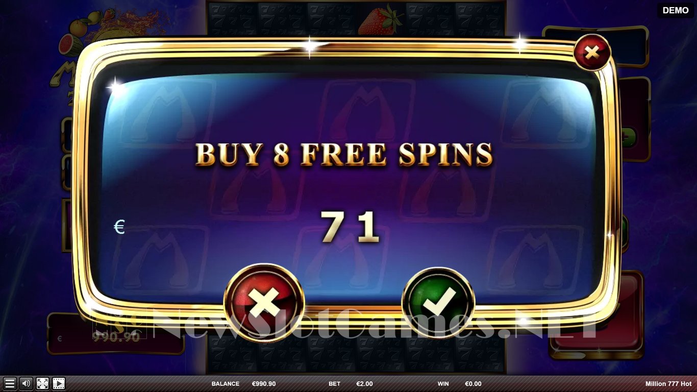 Million 777 Hot Slot Slot Image in Demo - pic. 5