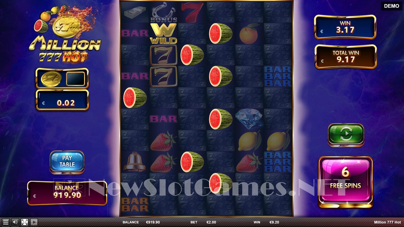 Million 777 Hot Slot Slot Image in Demo - pic. 8