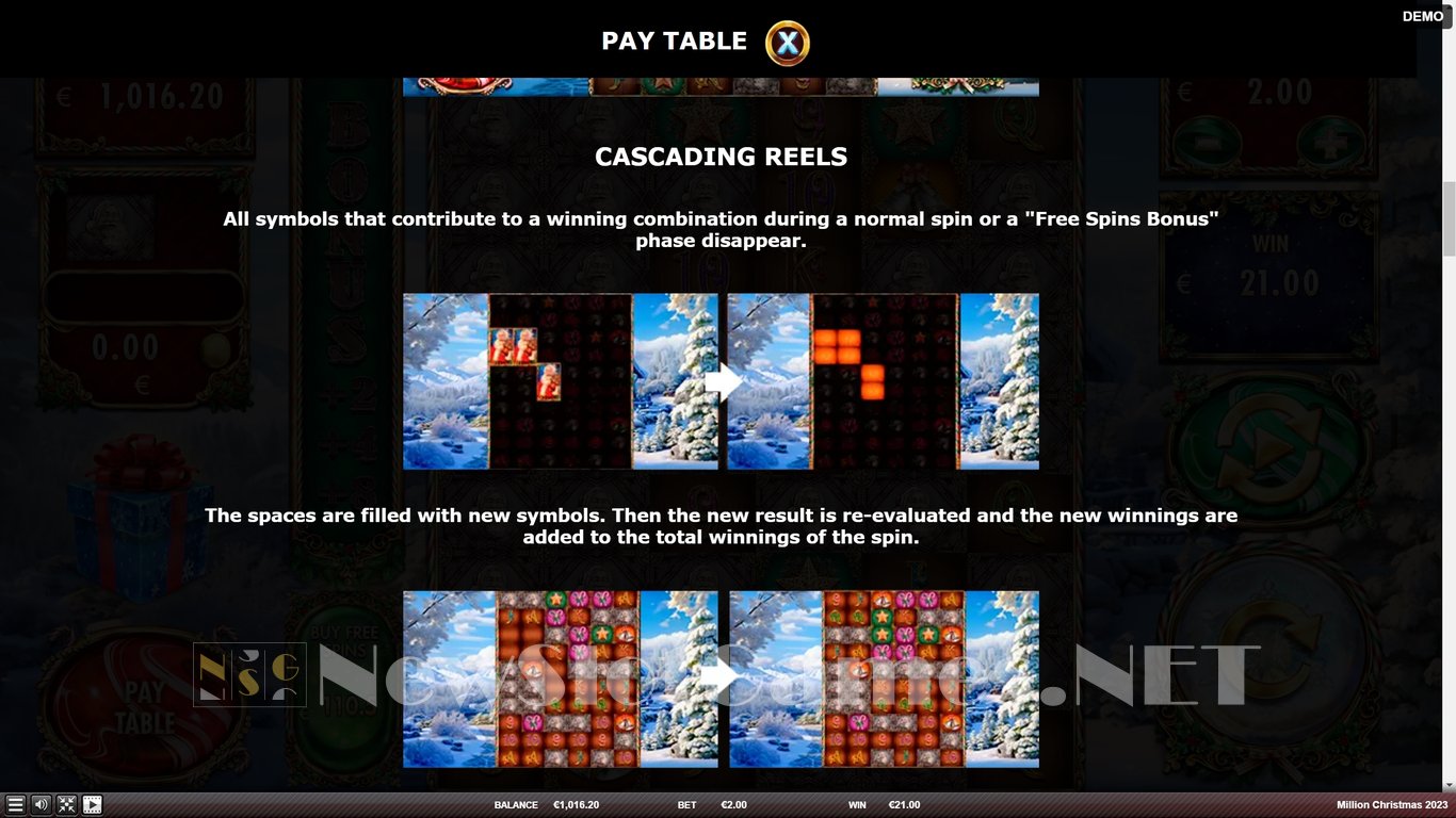 Million Christmas 2023 Slot Slot Image in Demo - pic. 8