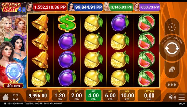 Gra slotowa Sevens Heat w Heats Casino