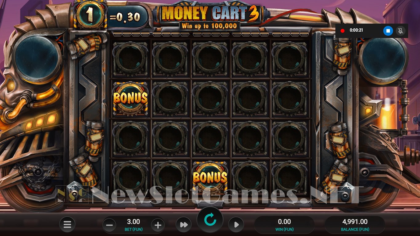 Money Cart 3 Slot Slot Image in Demo - pic. 2