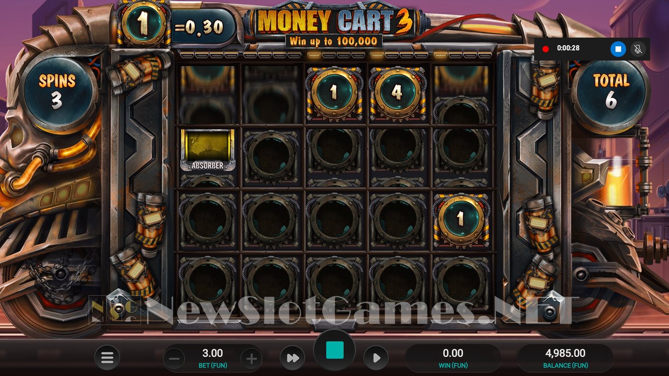 Money Cart 3 Slot Slot Image in Demo - pic. 3