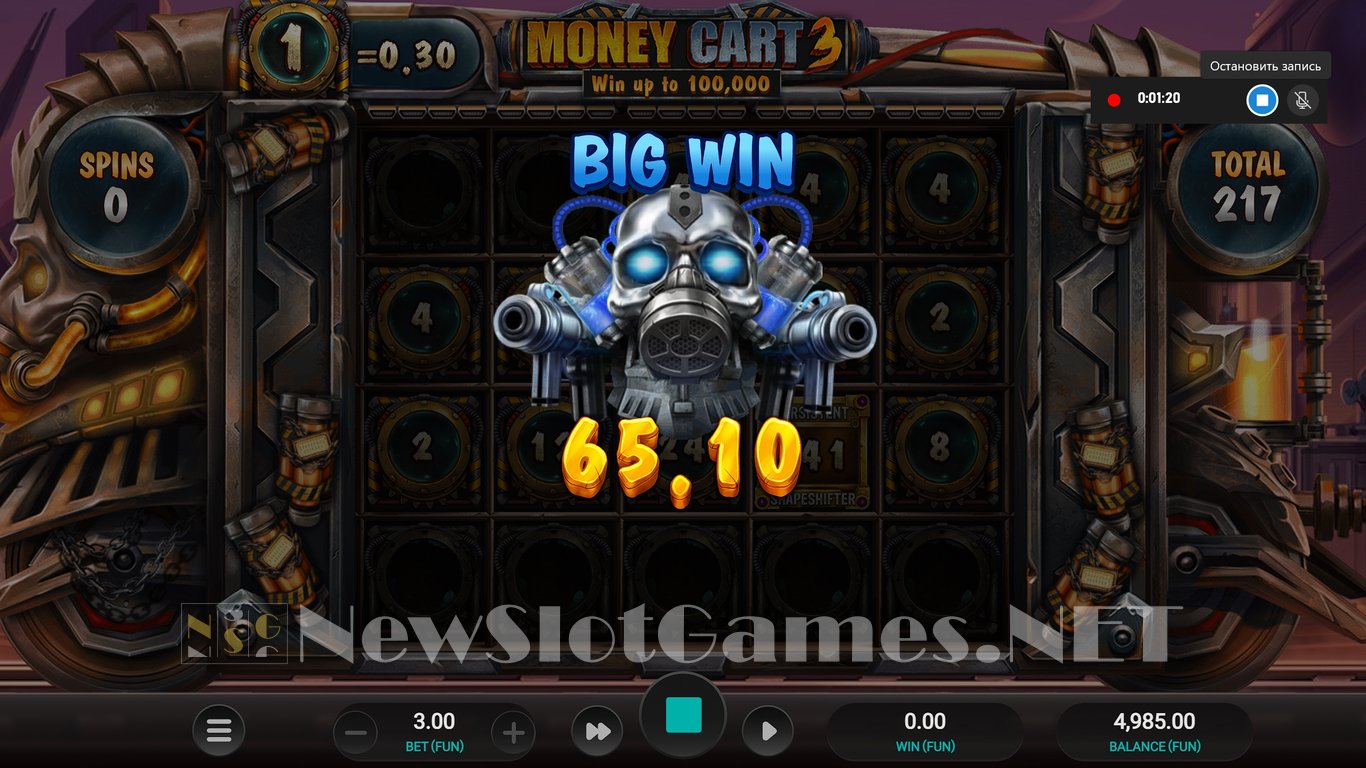 Money Cart 3 Slot Slot Image in Demo - pic. 7