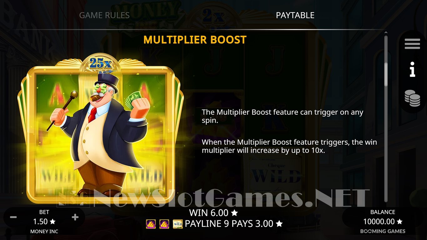 Money Inc Slot Slot Image in Demo - pic. 5