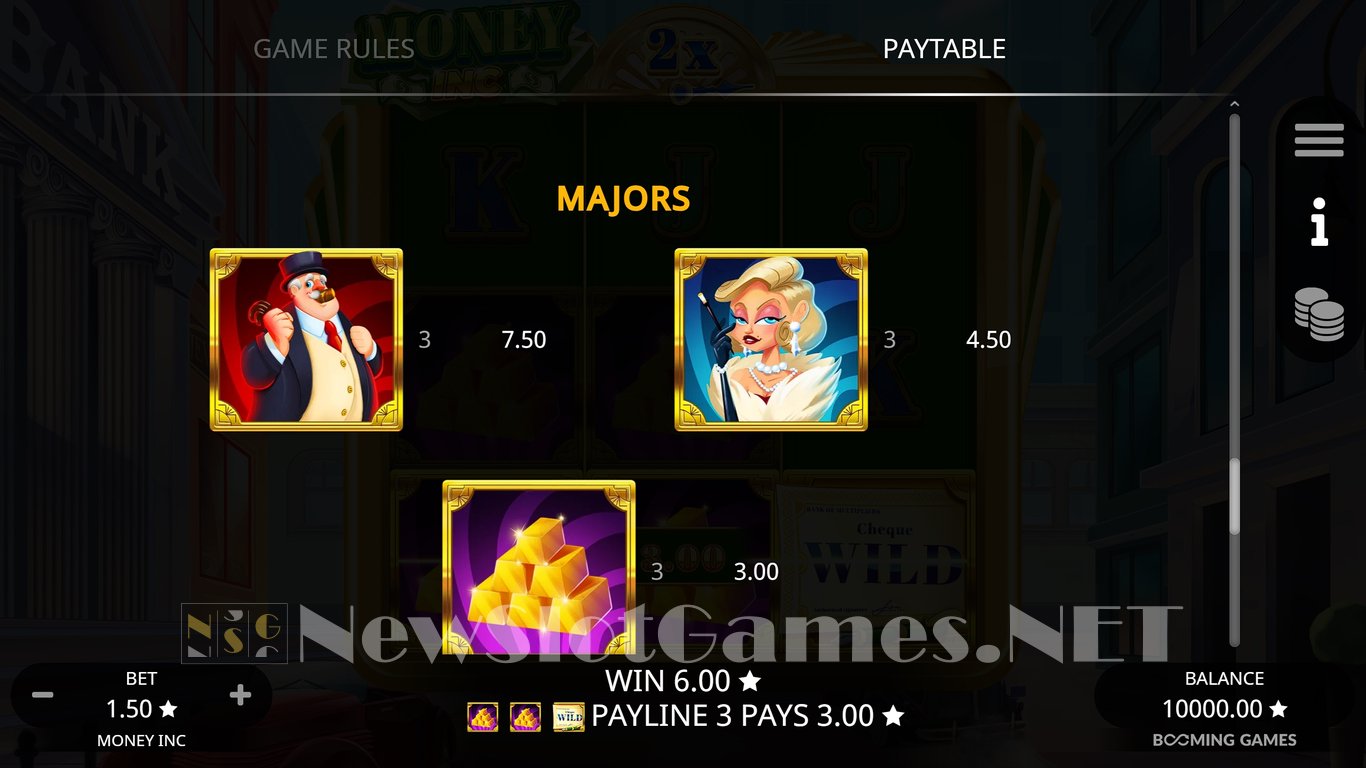 Money Inc Slot Slot Image in Demo - pic. 6