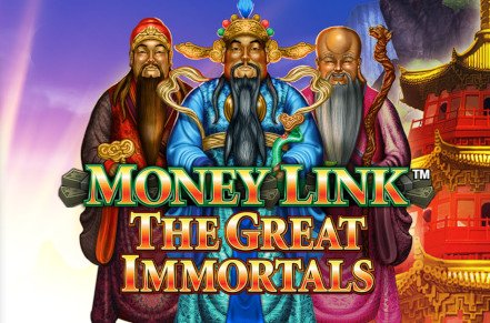 Money Link The Great Immortals Slot Logo