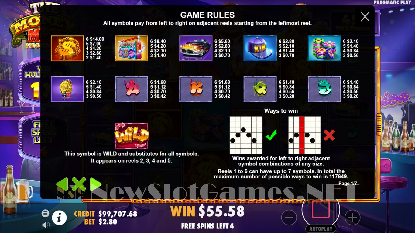 The Money Men Megaways Slot Slot Image in Demo - pic. 9