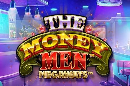 The Money Men Megaways Slot Logo