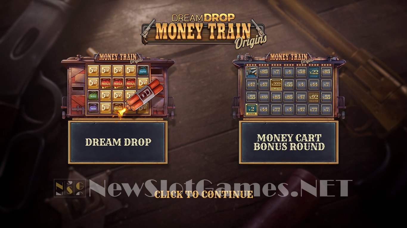 Money Train Origins Dream Drop Slot Demo Image