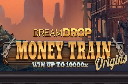 Money Train Origins Dream Drop Slot Logo
