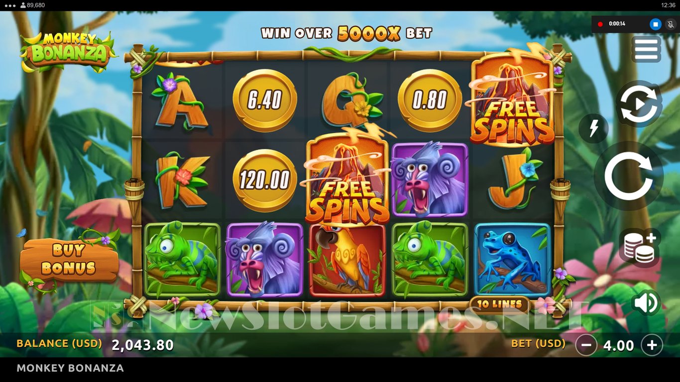 Monkey Bonanza Slot Slot Image in Demo - pic. 3
