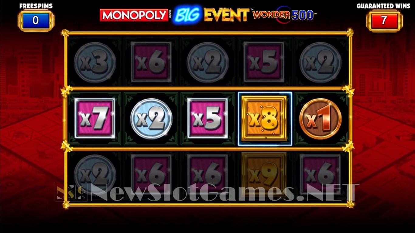 Monopoly Big Event Wonder 500 Slot Slot Image in Demo - pic. 10