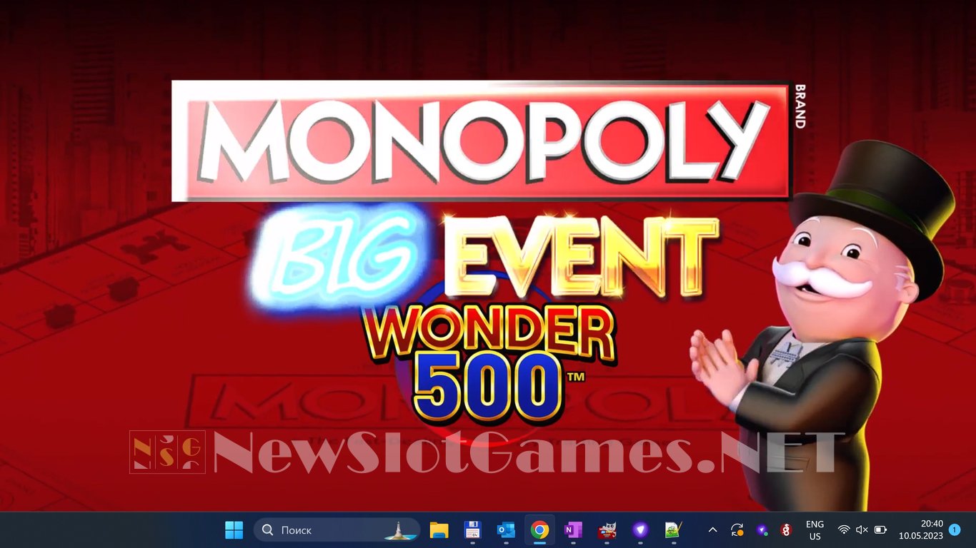 Monopoly Big Event Wonder 500 Slot Slot Image in Demo - pic. 14