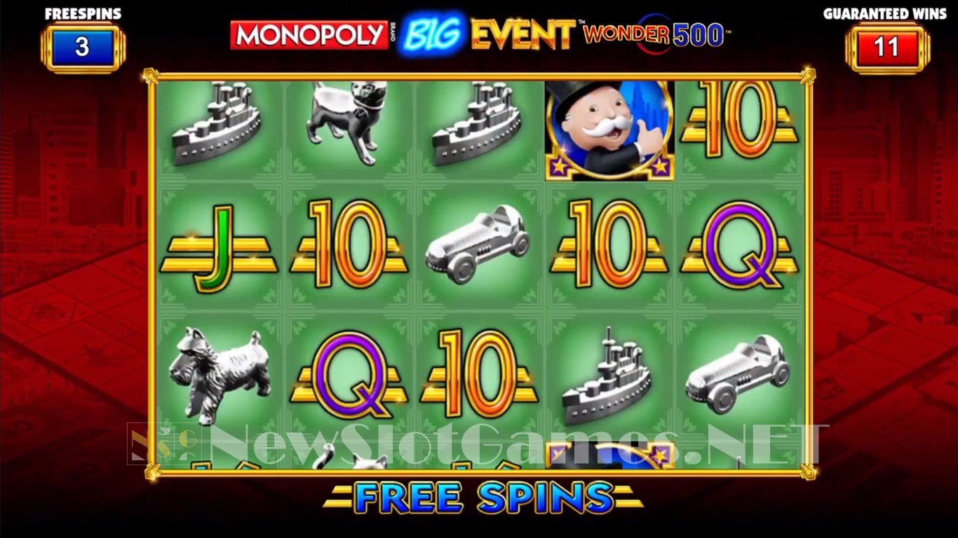 Monopoly Big Event Wonder 500 Slot Slot Image in Demo - pic. 9