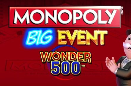 Monopoly Big Event Wonder 500 Slot Logo