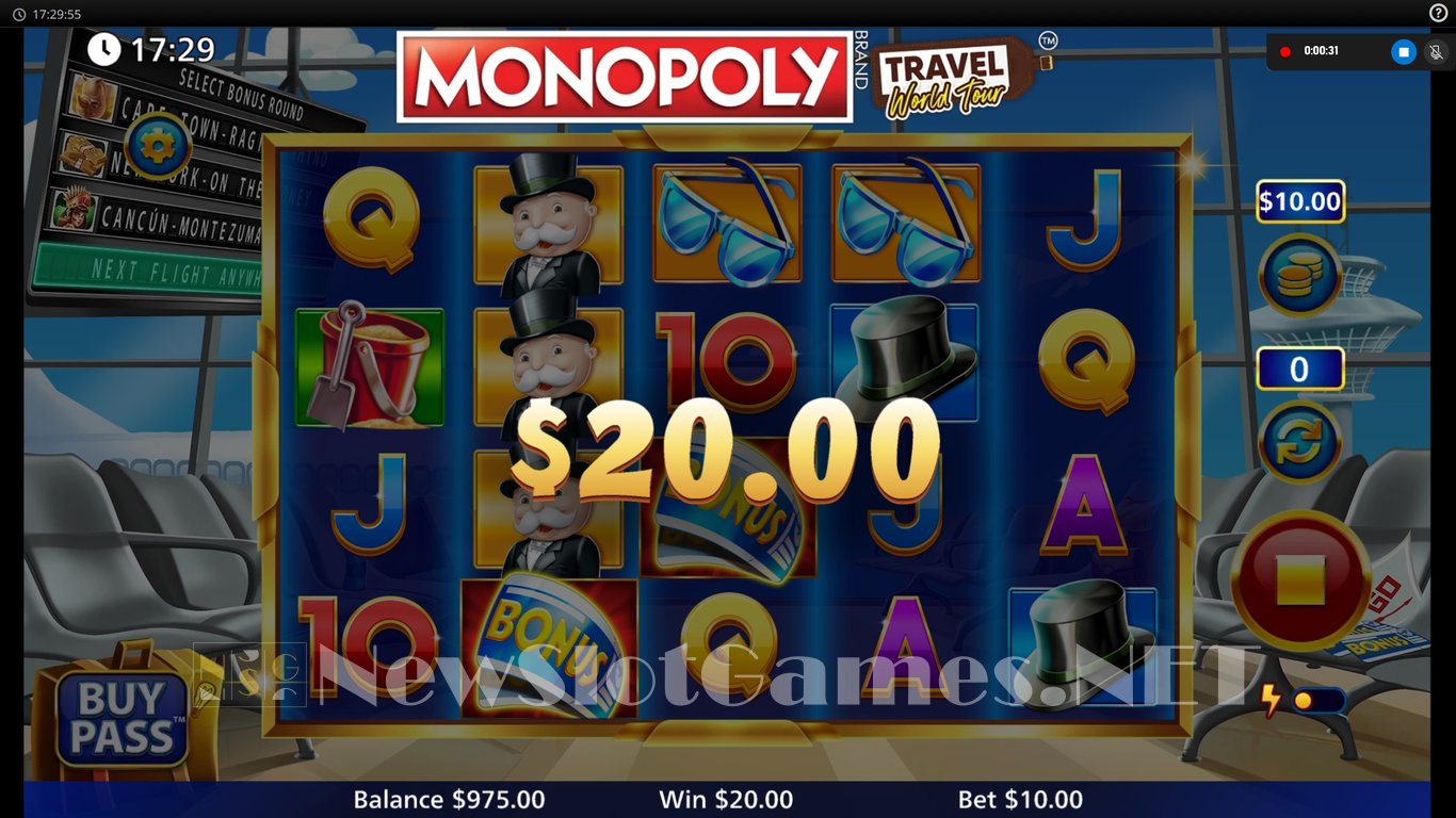 Monopoly Travel World Tour Slot Slot Image in Demo - pic. 3