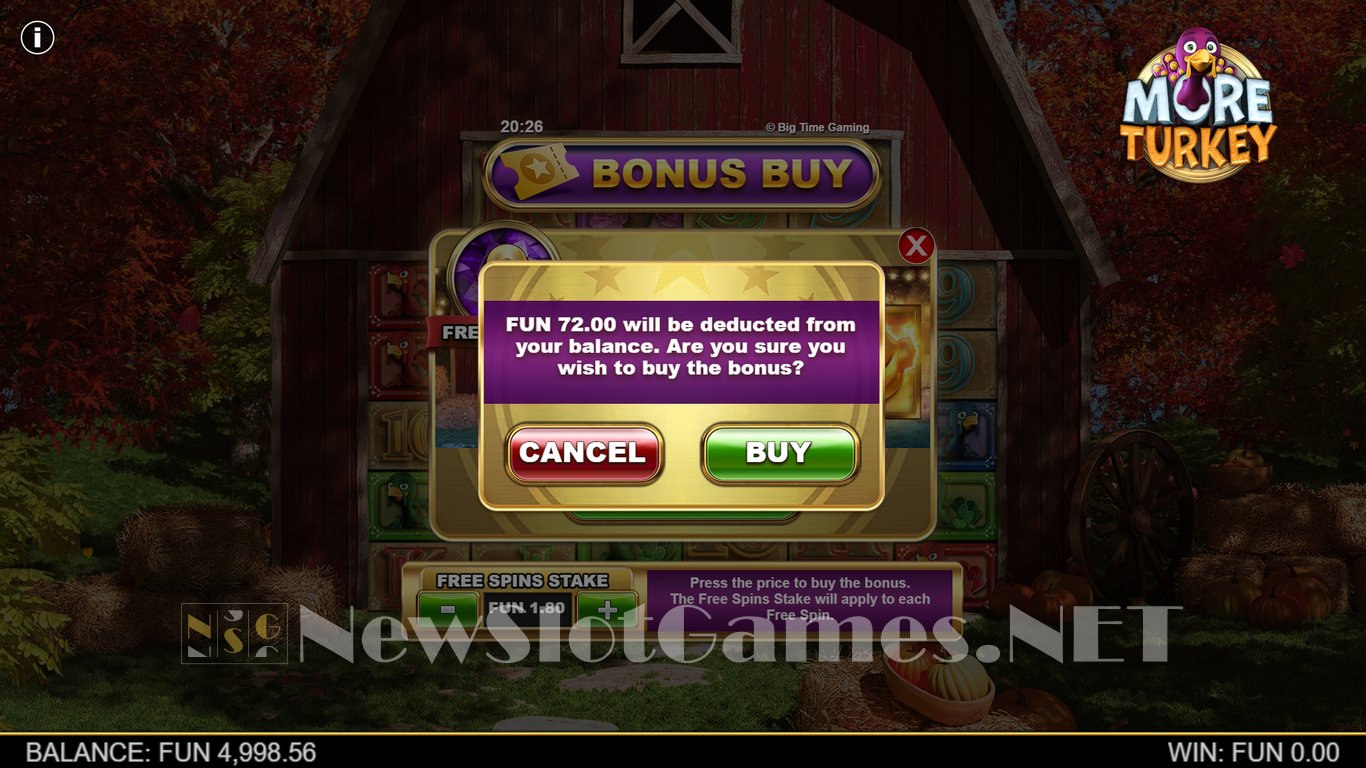 More Turkey Slot Slot Image in Demo - pic. 6