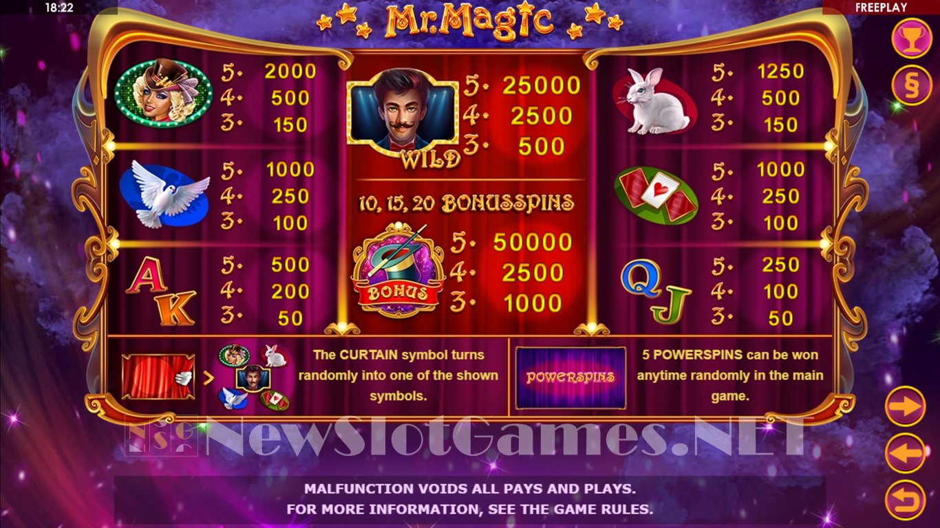 Mr. Magic Slot Slot Image in Demo - pic. 5