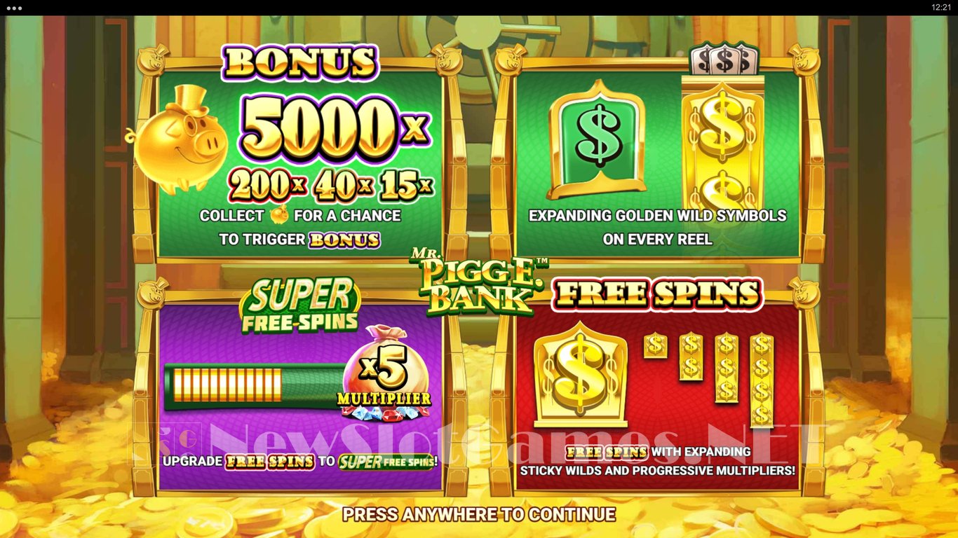 Mr. Pigg E. Bank Slot Demo Image