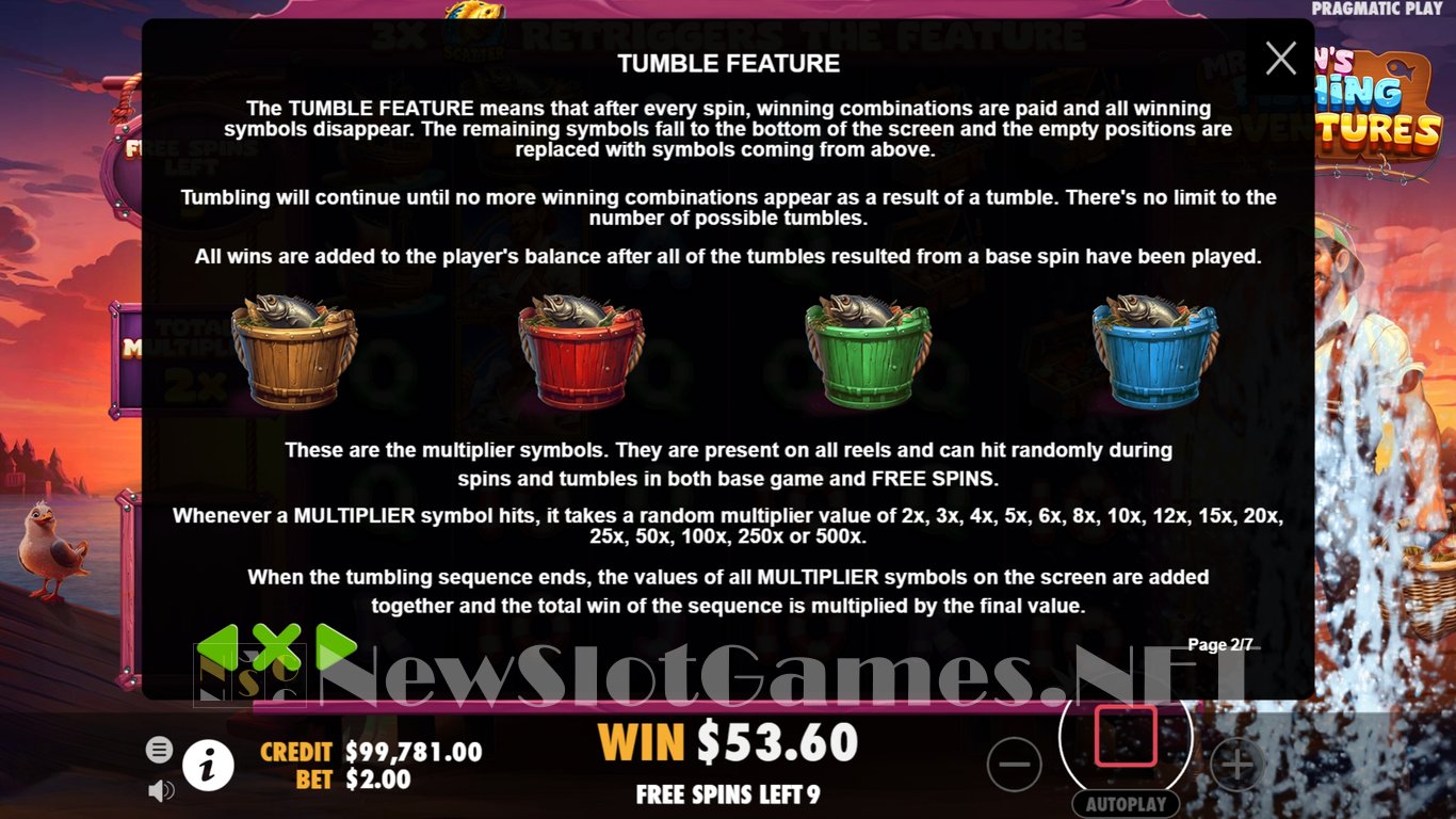 Mr Tains Fishing Adventures Slot Slot Image in Demo - pic. 11