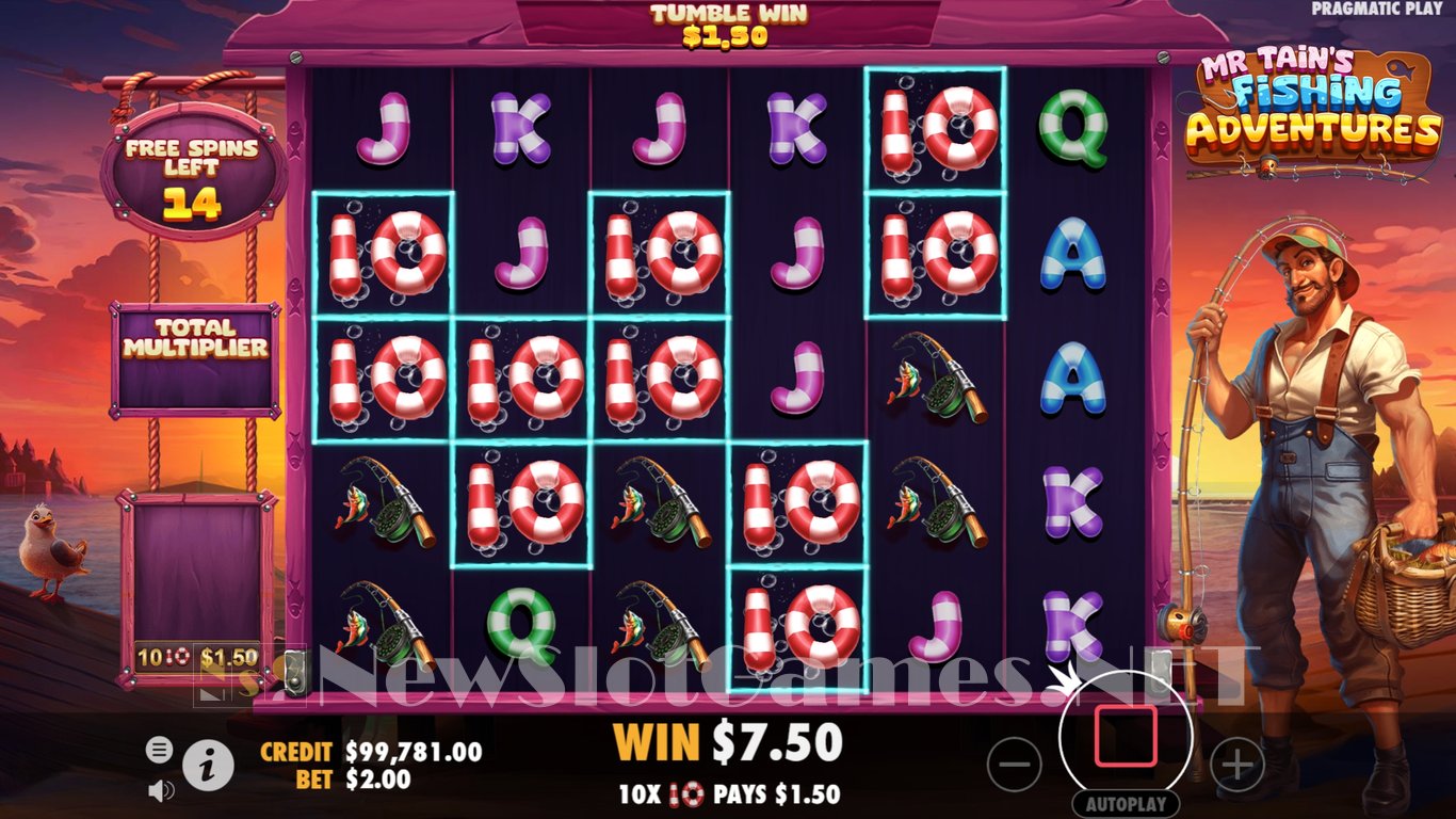 Mr Tains Fishing Adventures Slot Slot Image in Demo - pic. 6