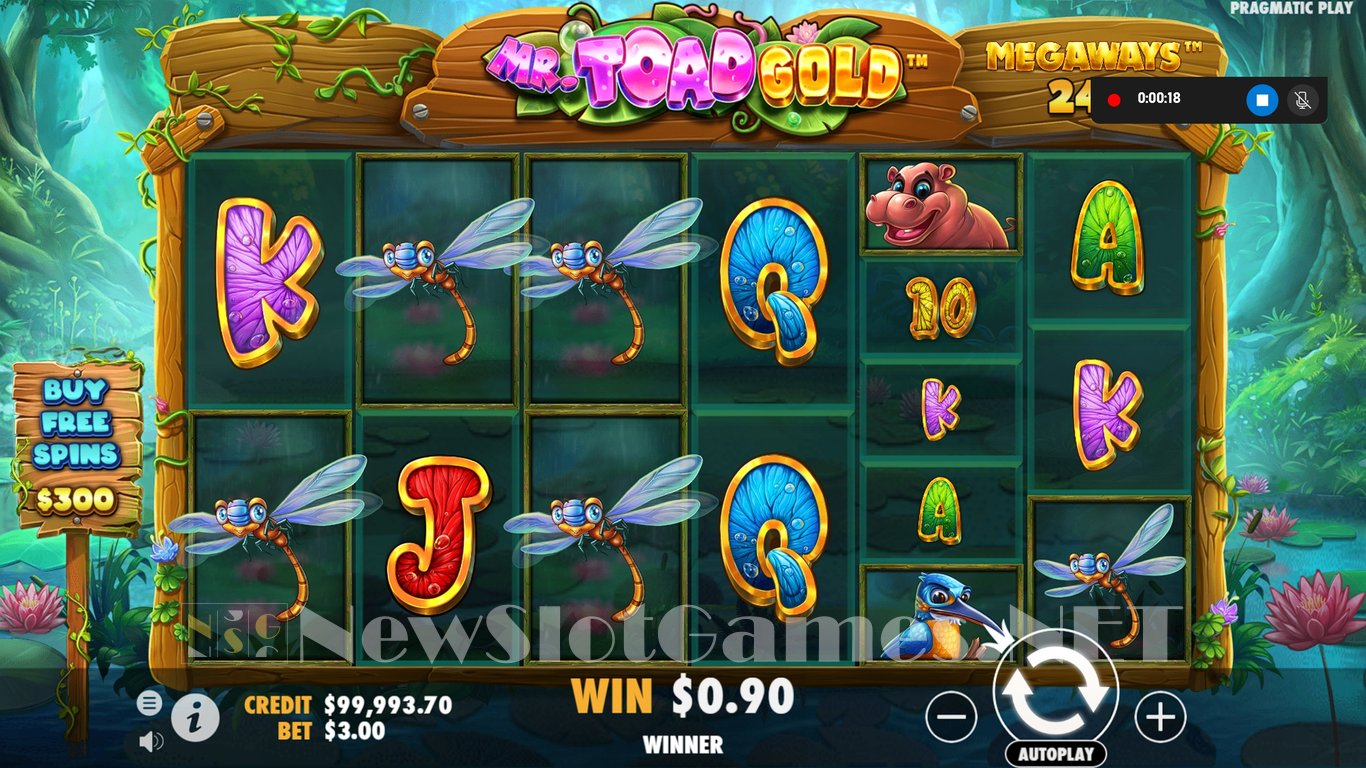 Mr Toad Gold Megaways Slot Slot Image in Demo - pic. 3