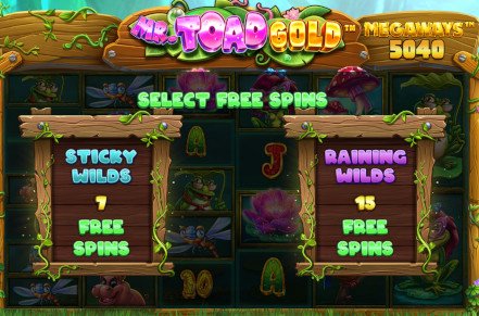 Mr Toad Gold Megaways Slot Logo