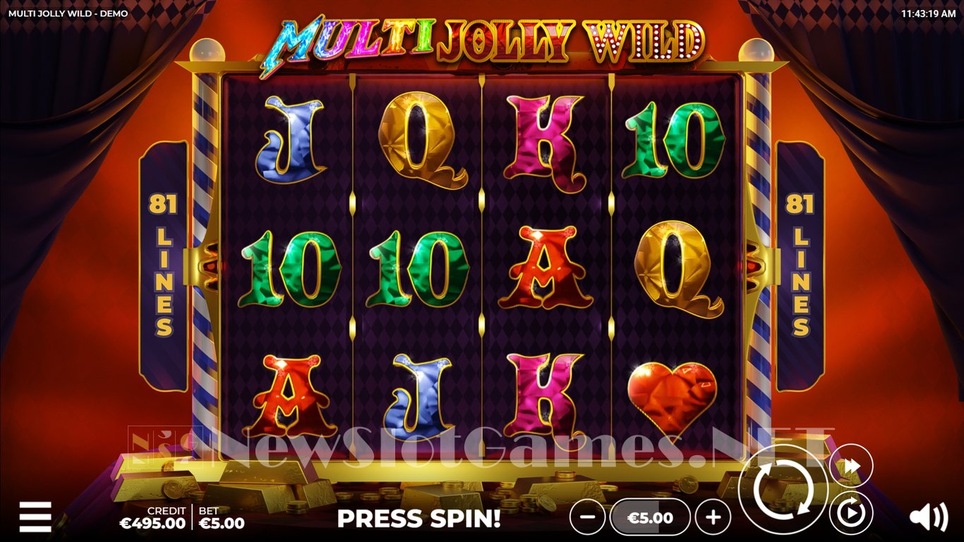 Multi Jolly Wild Slot Demo Image