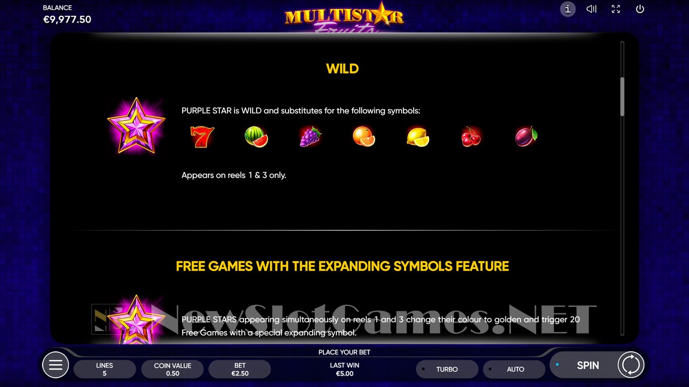 Multistar Fruits Slot Slot Image in Demo - pic. 7