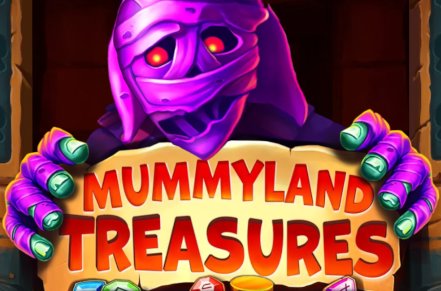 MummyLand Treasures Slot Logo