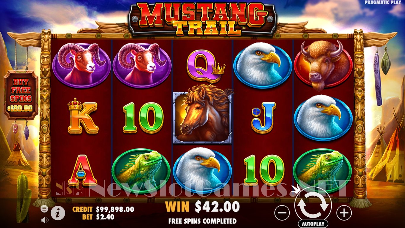 Mustang Trail Slot Demo Image